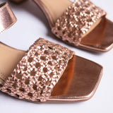 KIND | Rose Gold Block Heels 4