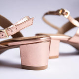 KIND | Rose Gold Block Heels 6