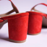 STRONG | Red Block Heels 4